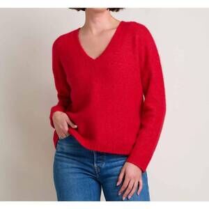 NEW TOAD&CO toddy pullover sweater in canoe